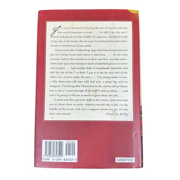 On Writing : A Memoir of the Craft By Stephen King 2000 1st Edition HC Book - Picture 2 of 5